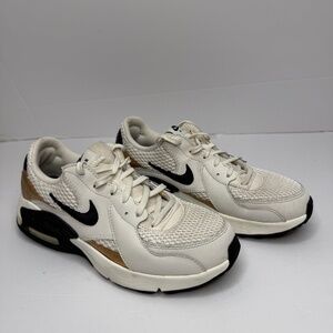 Nike Air Max Excee Women's US 7.5 White, Phantom Metallic Gold, Black DZ2619-001